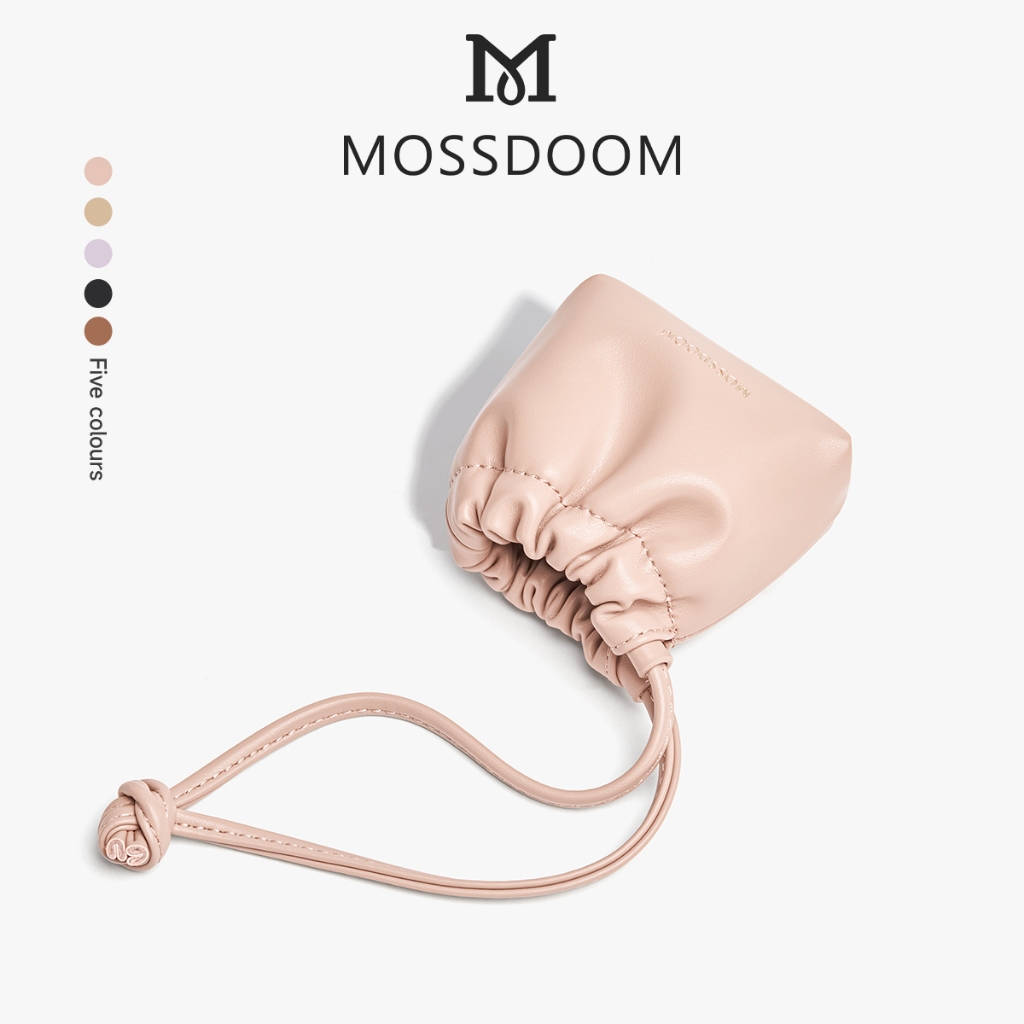 MOSSDOOM Mini Danica Tas Aksesoris Portable Mini Pouch Serut Berkelas