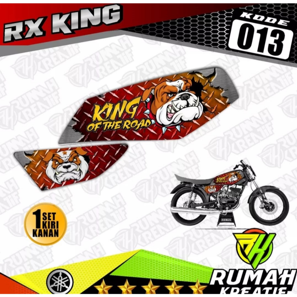 Decal Sticker Striping Variasi Rx King/Yamaha Rx King/Decal Rx King/Striping Rx King