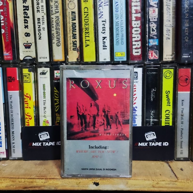 Kaset Pita - Roxus - Night Street - Radio Tape - Kaset - Radio - Pemutar Kaset