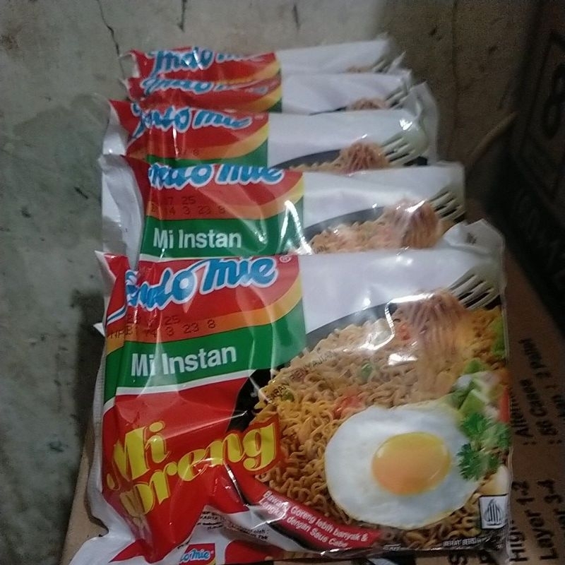 

Indomie Mie Goreng Mie Instan 5pcs x 85gr