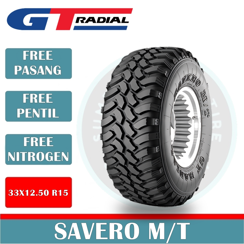 Ban Mobil GT Radial SAVERO MT 33x12.5 R15
