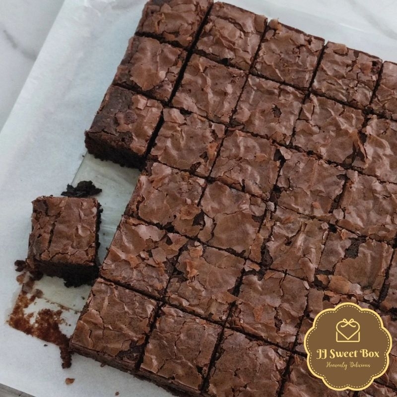 

[jjsweetbox] Brownies Original/Almond/Chocochip size full