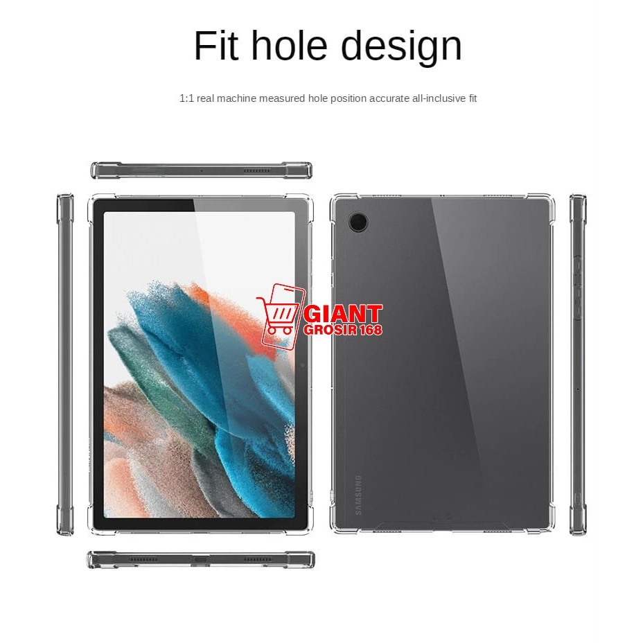 Case Samsung Tab A7 Lite / T225 Samsung Tab A7 T285 Softcase Transparan TPU Crack HD Case Tab Samsun