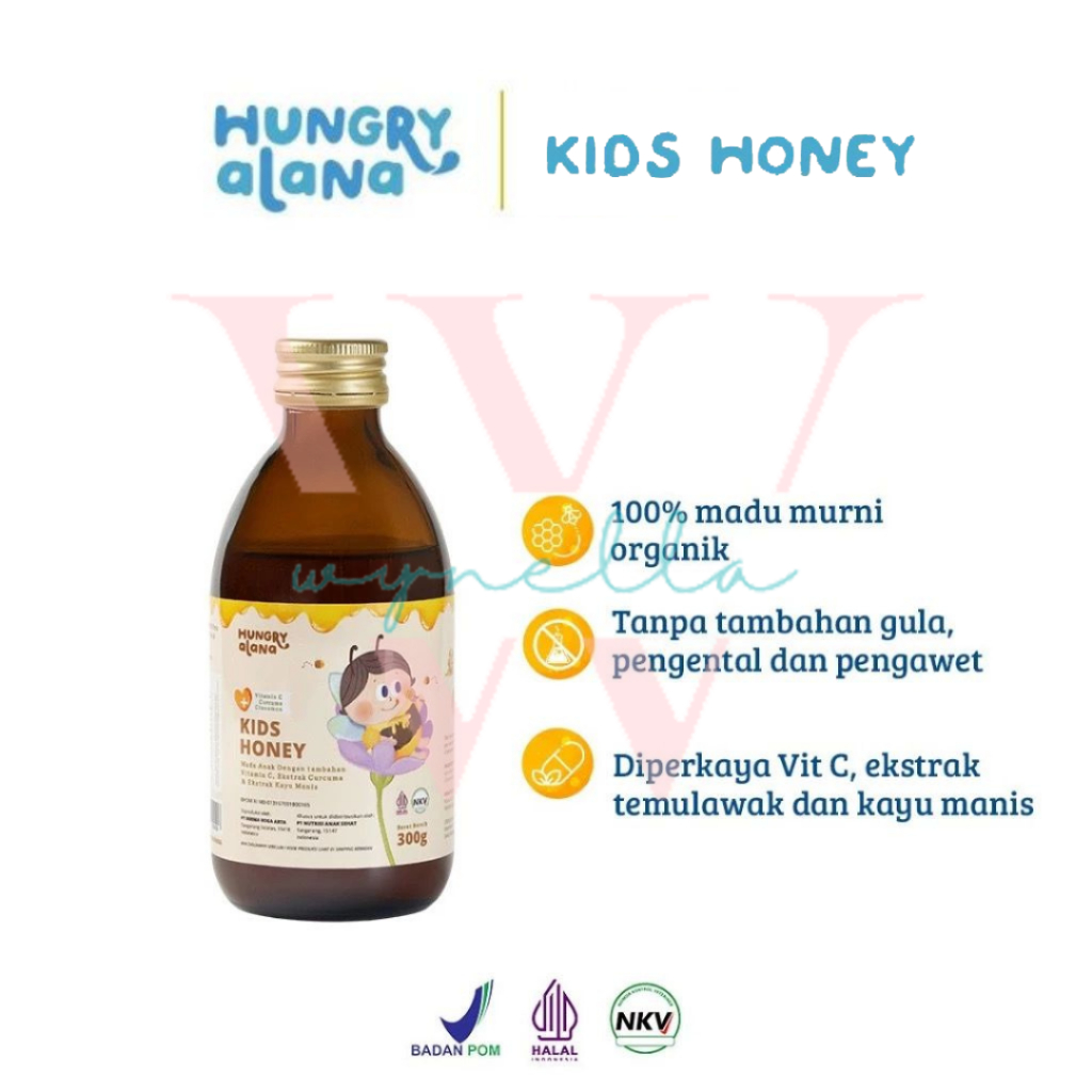 

[Ready Stock] Hungry Alana Kids Honey
