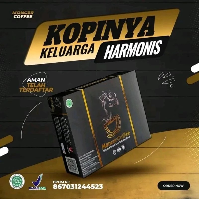 

NF MNCR Coffee Original - Kopi New Formula BPOM 1 Box Isi 8 Sachet (Privasi Aman)