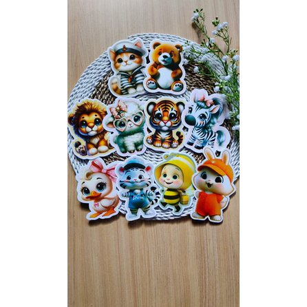 

isi 5 - Amplop Lebaran 3D ANIMALS Unik Tebal - Bisa Jadi Pembatas Buku