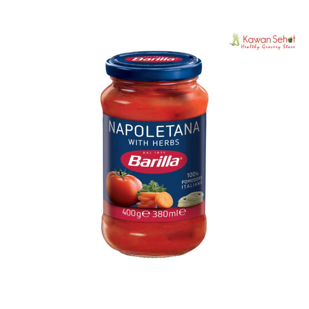 

Barilla Napoletana with Herbs | Saus Tomat dengan Bumbu 400gr