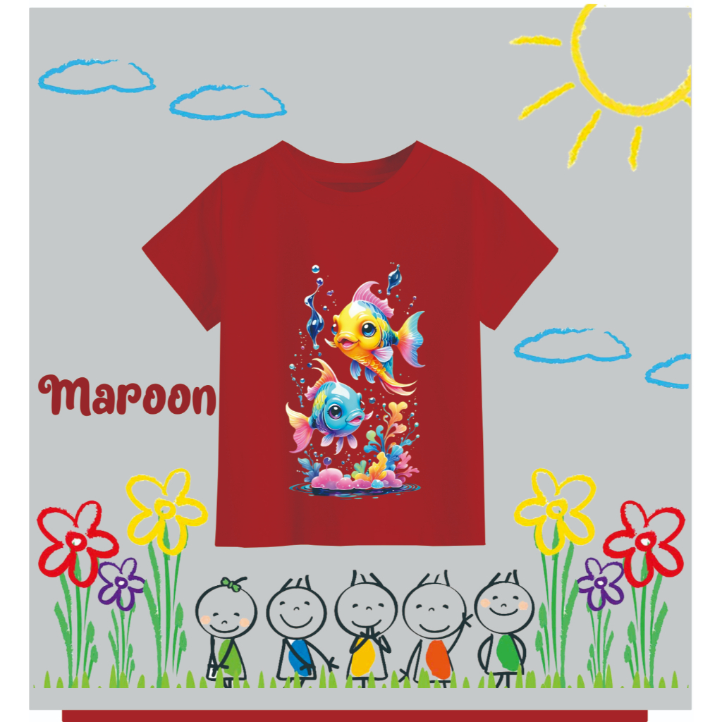 Alta Clothing - Baju Anak Best Seller - Ikan Mas