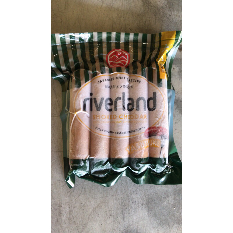 

RIVERLAND SMOKED CHEDDAR SAUSAGE 360GR