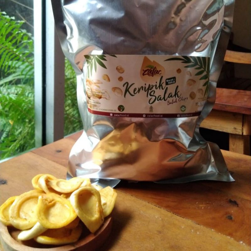 

Kripik Salak Premium Kripik Buah Cemilan Sehat isi 300 Gram