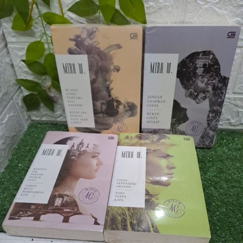 NOVEL JANGAN UCAPKAN CINTA / BUKAN CINTA SESAT / MERPATI TAK PERNAH INGKAR JANJI / SAMPAI MAUT MEMIS