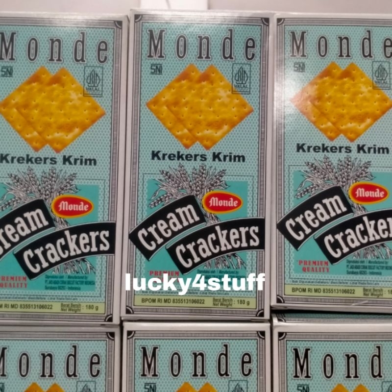 

Monde Cream Cracker 180gr