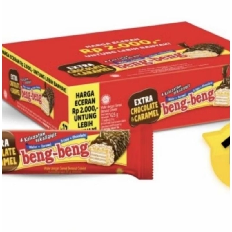 

Wafer Coklat beng-Beng Kemasan 1Pack isi 10