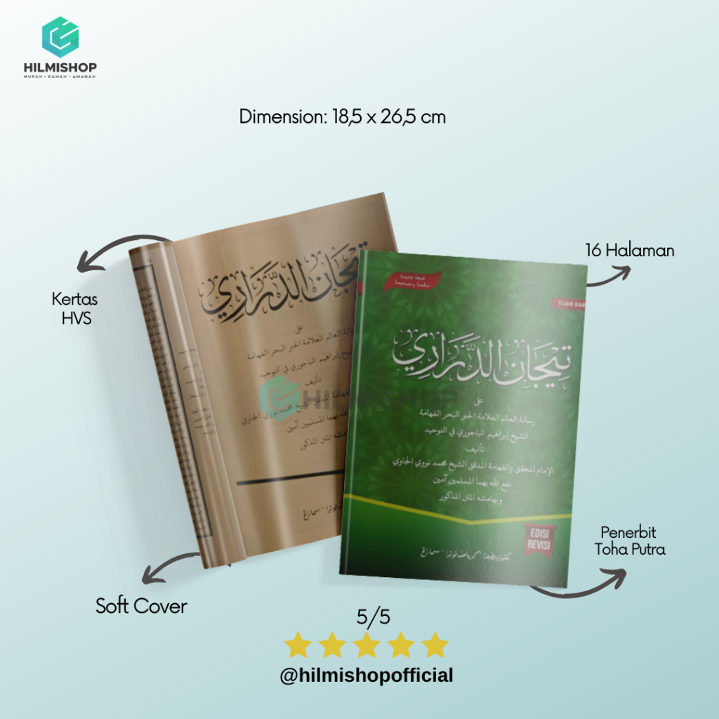 Kitab Tijan Darori Tulisan Arab KItab Kuning