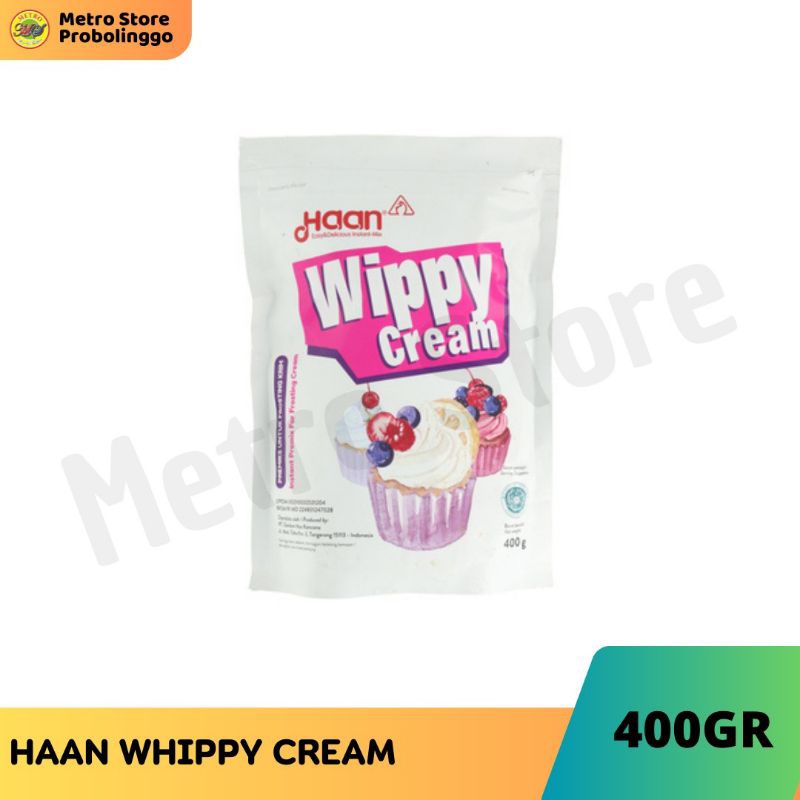 

HAAN WHIPPY CREAM 400GR