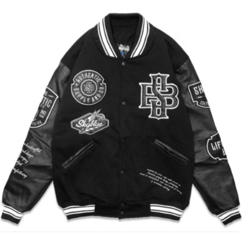 jaket varsity/jaket vintage/jaket motor Preloved