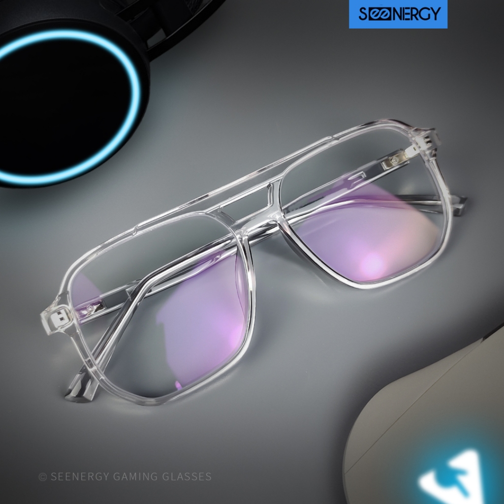 SEENERGY Kacamata Gaming | Ancient Grey