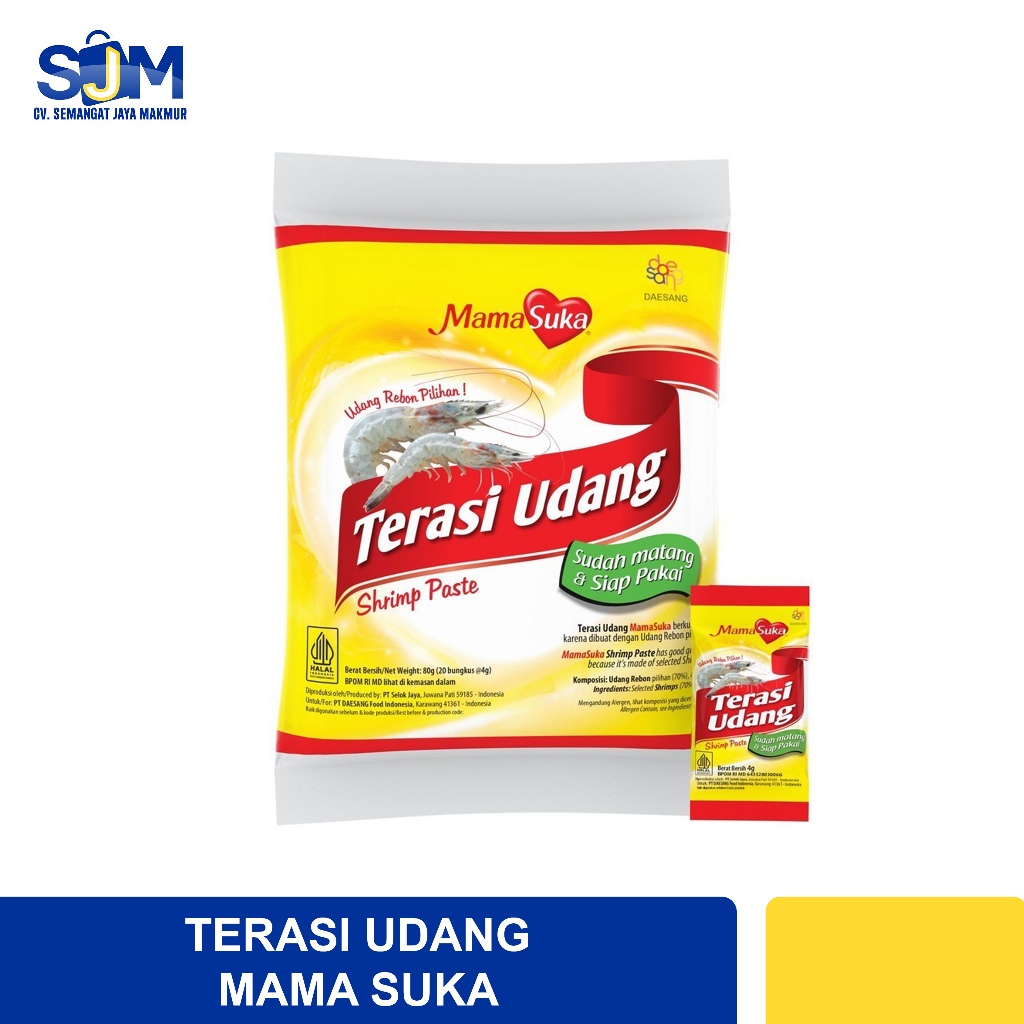 

Terasi udang mama suka 1 pack ( isi 20 bks)