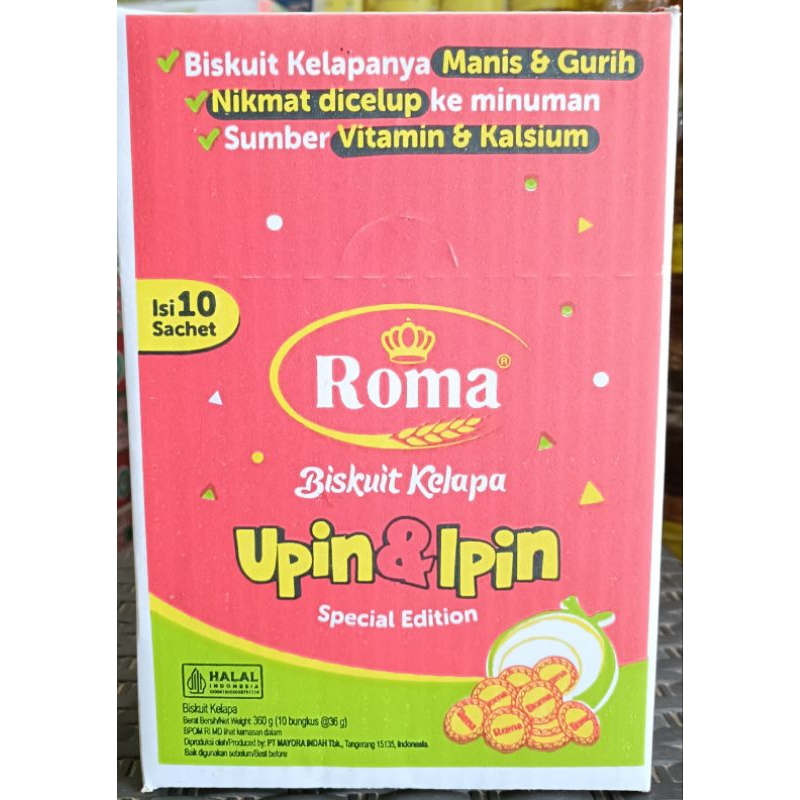 

ROMA BISKUIT KELAPA UPIN & IPIN