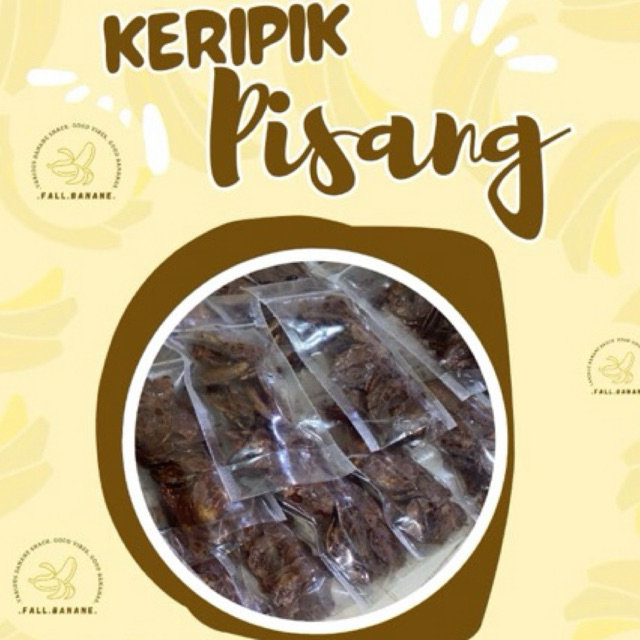 

[fall.banane] Kripik pisang cemilan jajanan murah enak