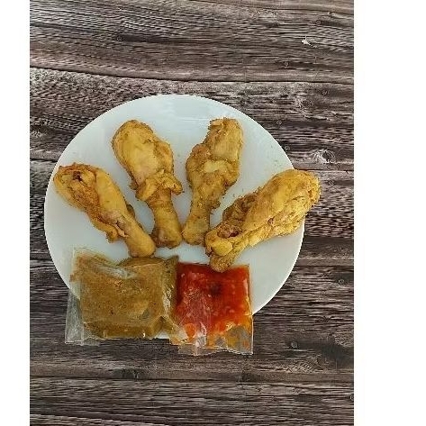 

Paha Ungkep Lengkuas Siap Goreng 4 pcs + sambal