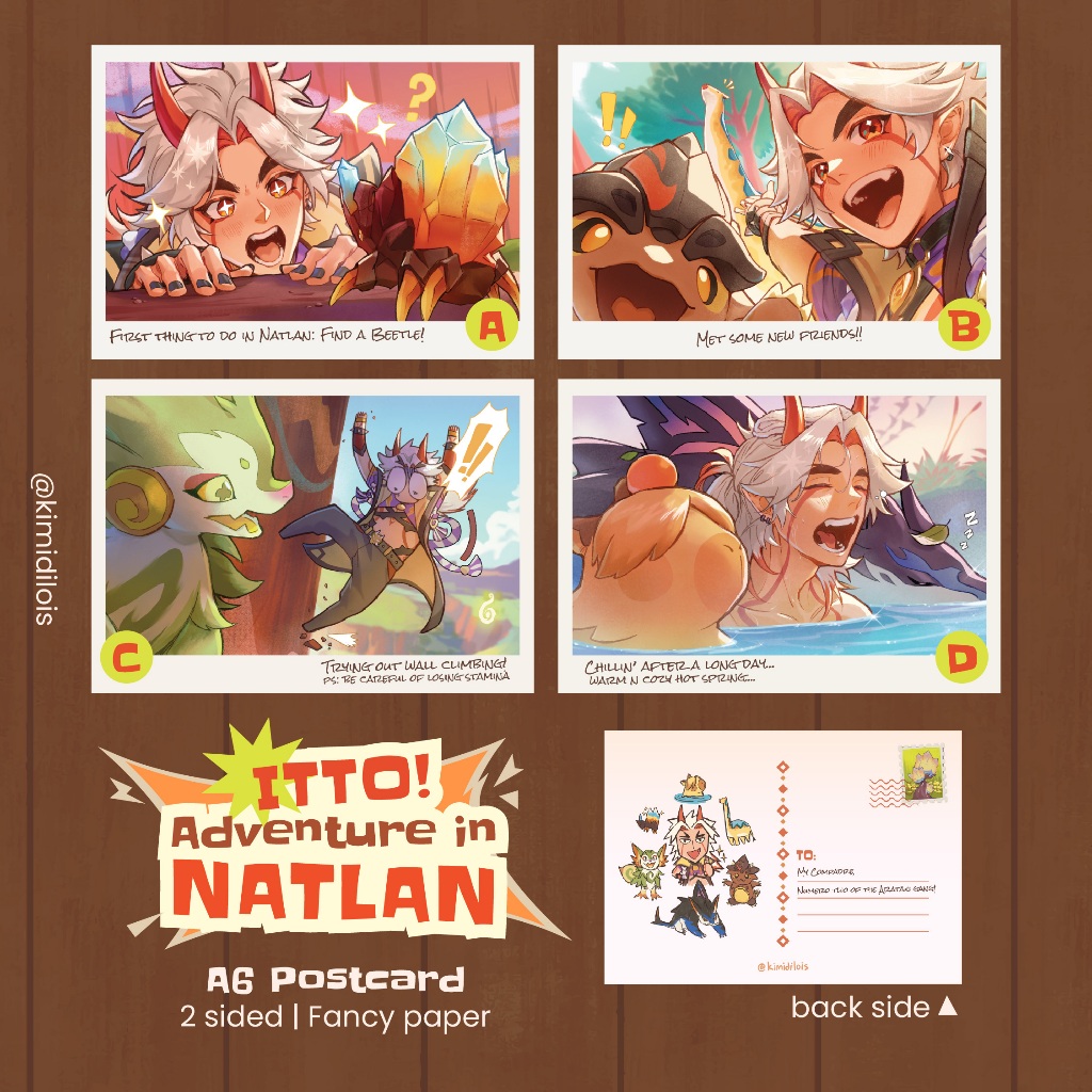 

Itto's Adventure in Natlan Art Prints
