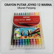 

Twist Crayon / Krayon Putar 12 Warna - Joyko MURAH!
