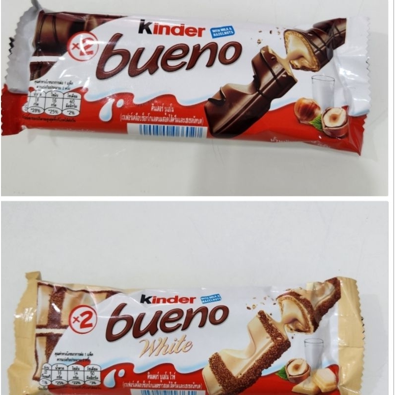 coklat cokelat kinder bueno chocolate and white