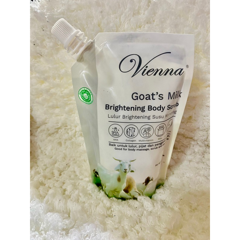 VIENNA BODY SCRUB REFFIL POUCH 250g