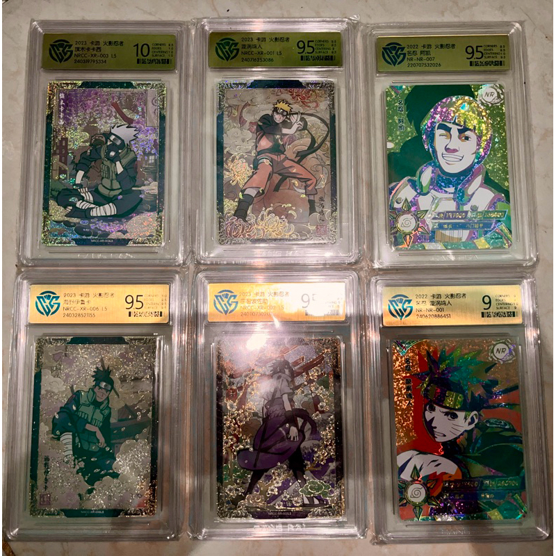 KARTU NARUTO KAYOU 4 XR + 2 NR GRADE