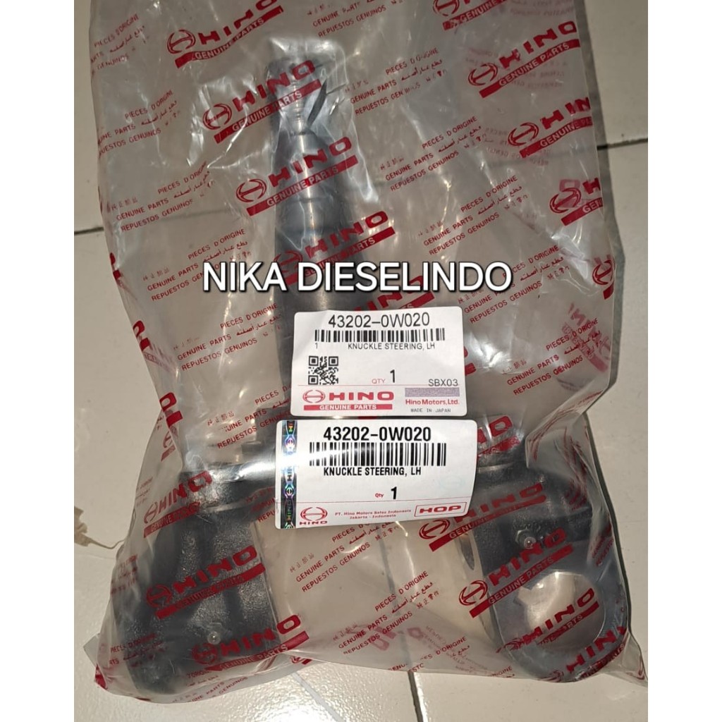 KNUCKLE STEERING LH (KIRI) 43202-0W020 HINO DUTRO