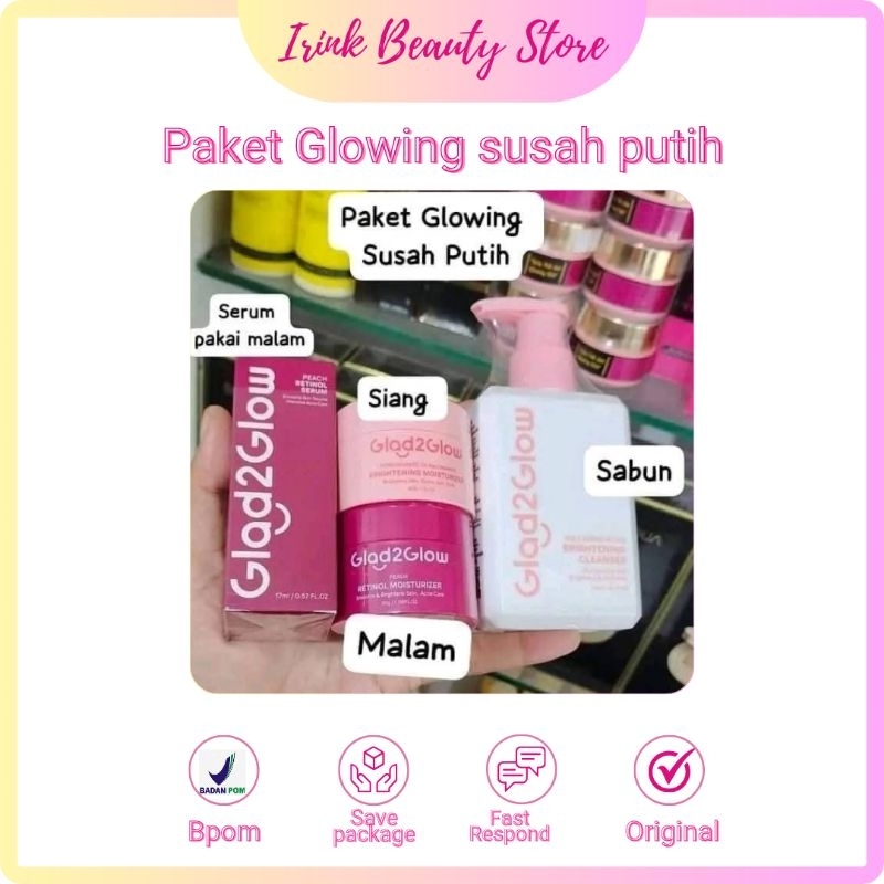 PAKET GLOWING GLAD2GLOW