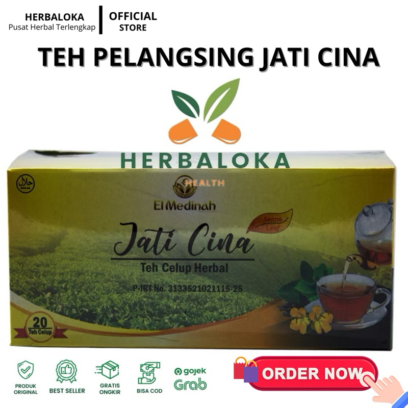 

Teh Celup Herbal Jati Cina El Medinah | Teh Celup Herbal Pelangsing