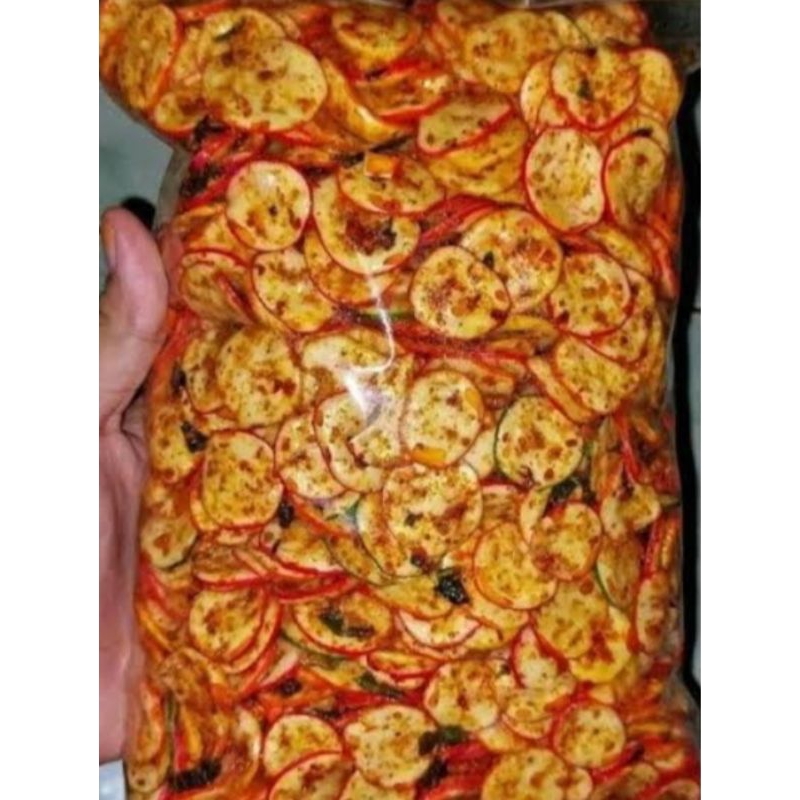 

sebring seblak kering krupuk bawang pedas mantul 1kg