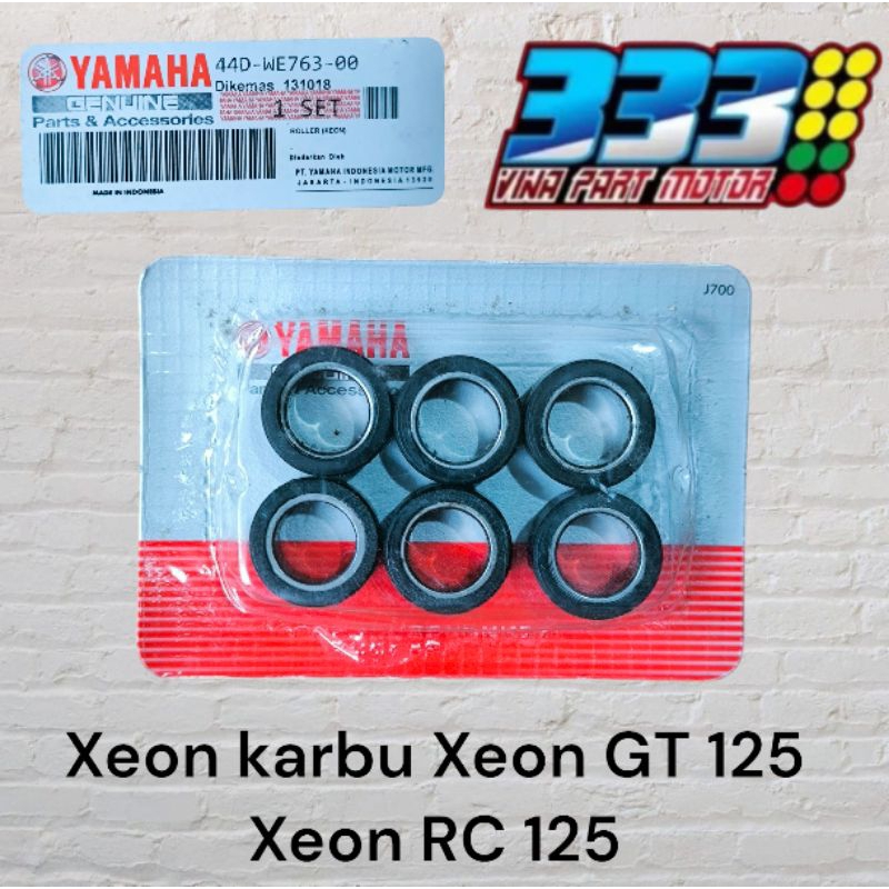 roller xeon 125 karbu xeon gt125 xeon rc125 roller weight Yamaha xeon series
