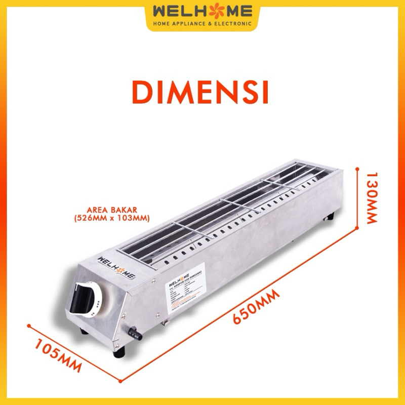 kompor gas/bakaran sosis