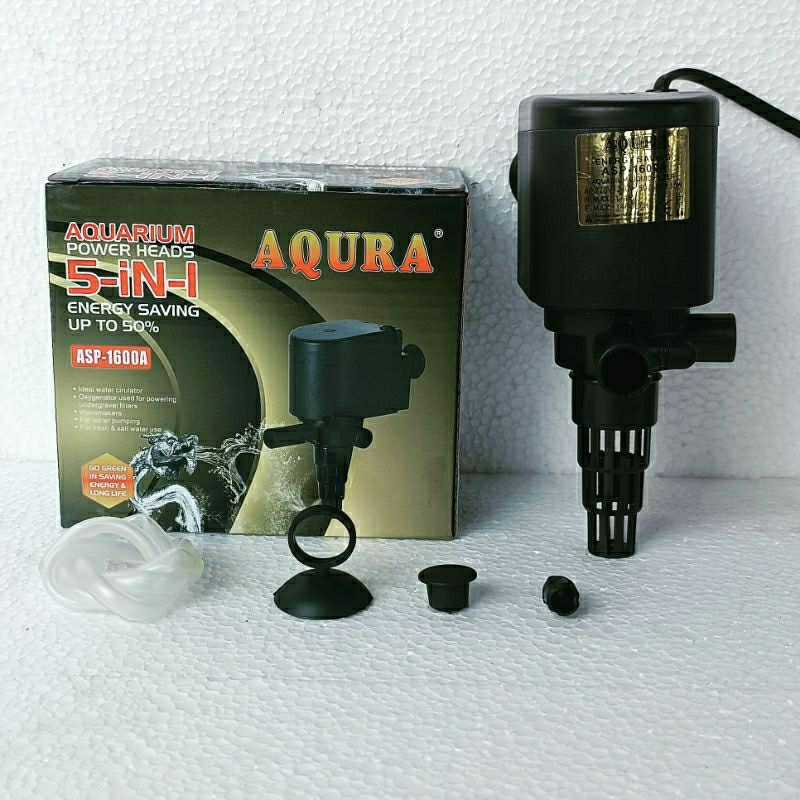 Pompa Air Celup Aquarium Aqura ASP 1600 Power Heads Aqura ASP-1600A