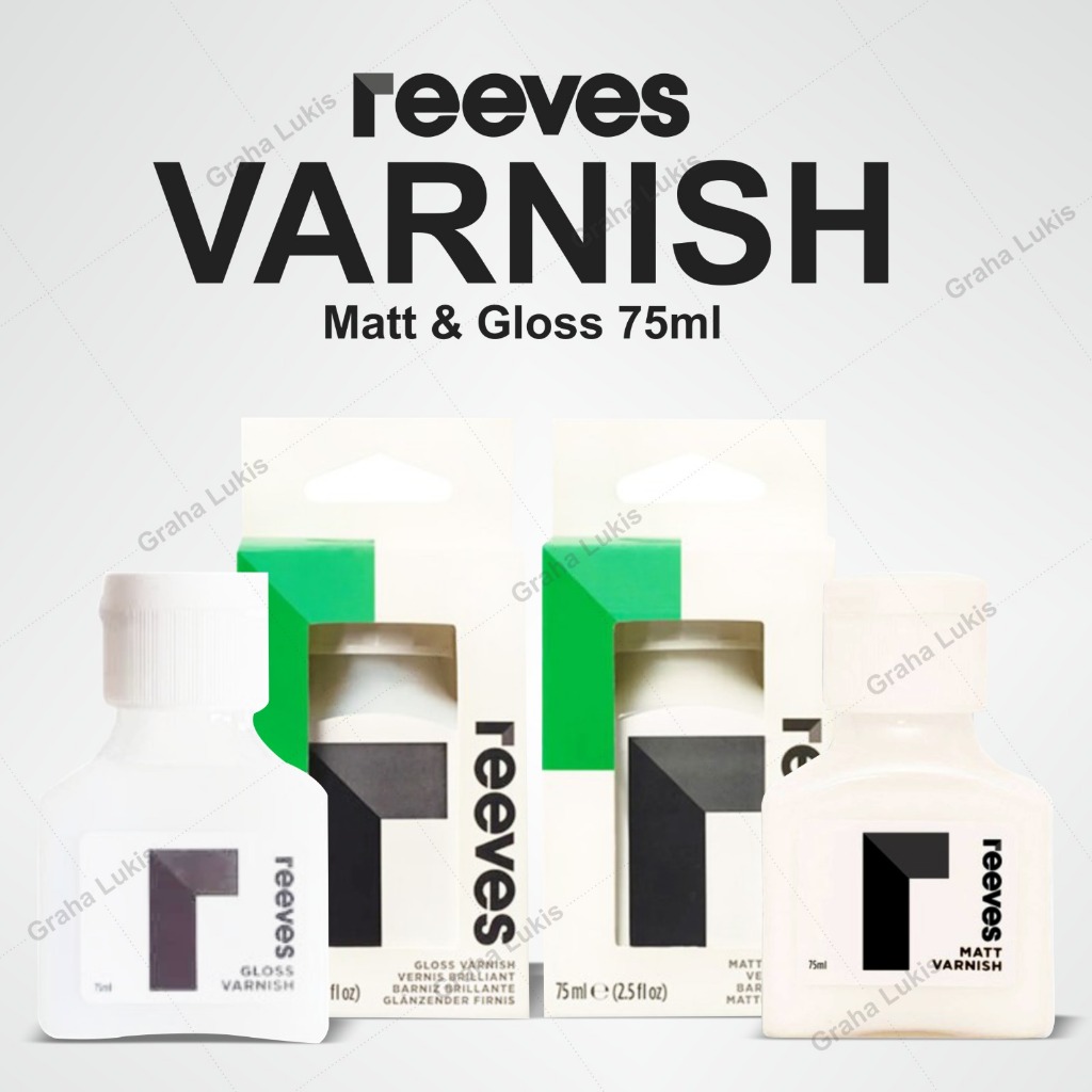 

Reeves Acrylic Varnish 75ml - Gloss / Matt