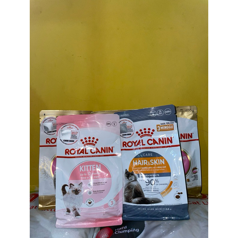 ROYAL CANIN KITTEN & HAIR SKIN CARE 400gram