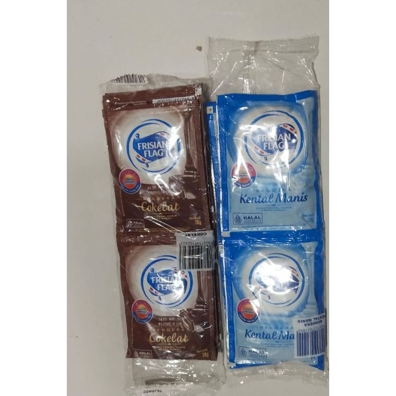 

Frisian Flag susu sachet (Renceng isi 6 pcs)