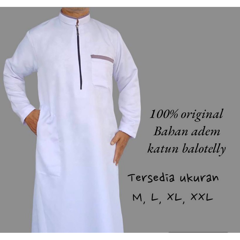 COD GAMIS PRIA JUBAH PRIA JUBAH GAMIS PRIA MODEL RESLETING POLOS