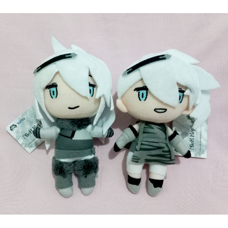 Nier Replicant Automata Plush Rubber Strap Nuigurumi Taito - Emil, Nier Boy, Nier Adult, Pascal