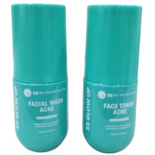 TONER & SABUN ACNE GLOW SERIES SS GLOW UP |KEMASAN TERBARU