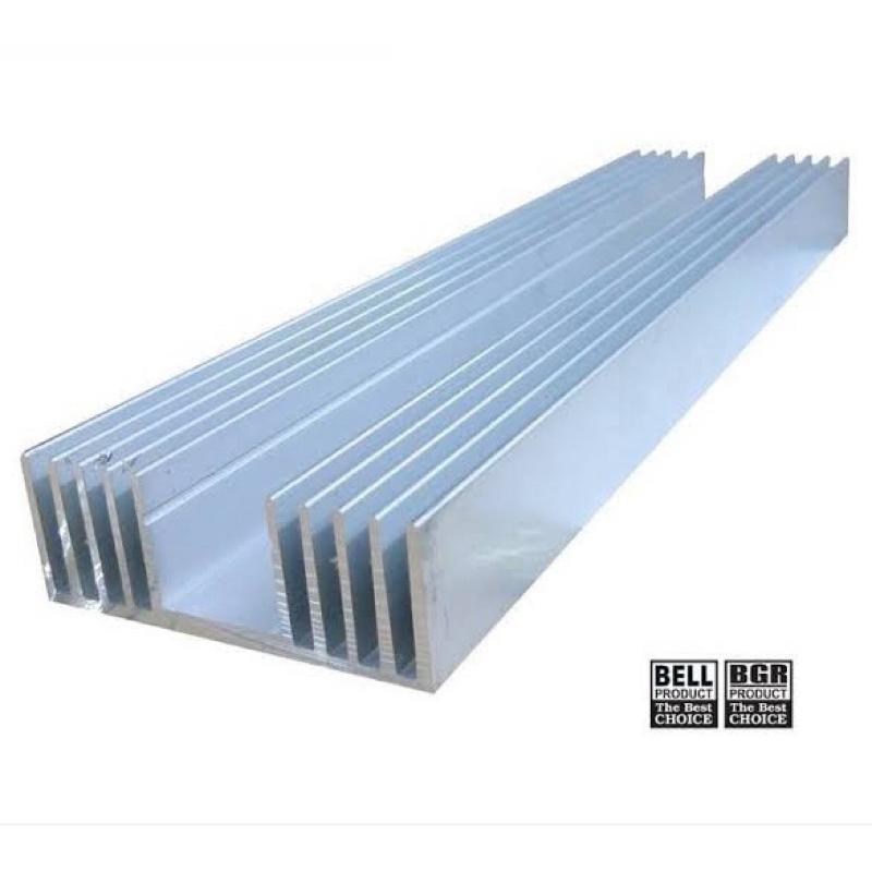 heatsink pendingin power ampli 10 cm