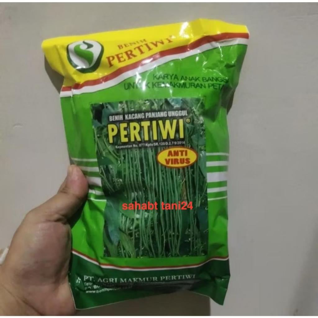 Benih kacang panjang PERTIWI ANVI 500 gram kacang panjang pertiwi 500gr kacang panjang unggul tahan 