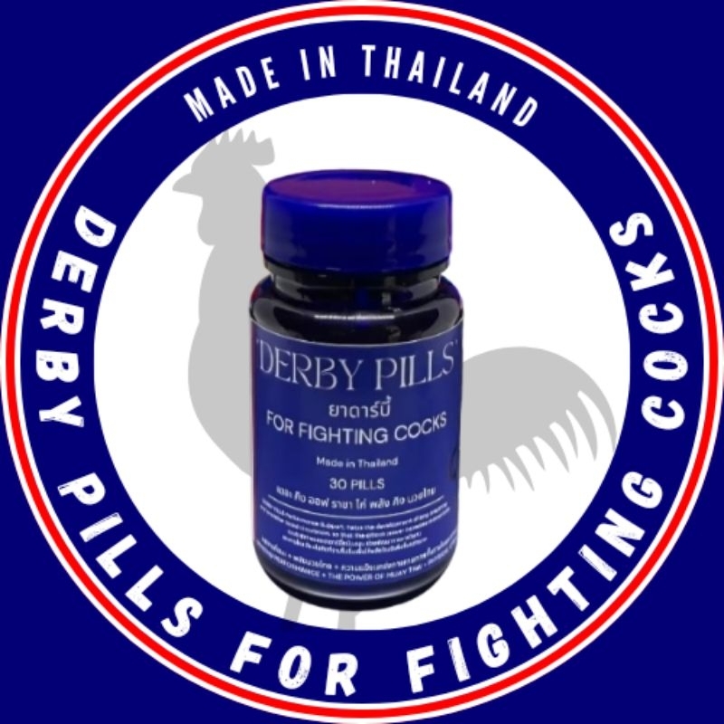 DERBY PILLS DOPING AYAM ADUAN - Import Thailand 100% Original Obat ayam aduan, obat doping taji ayam
