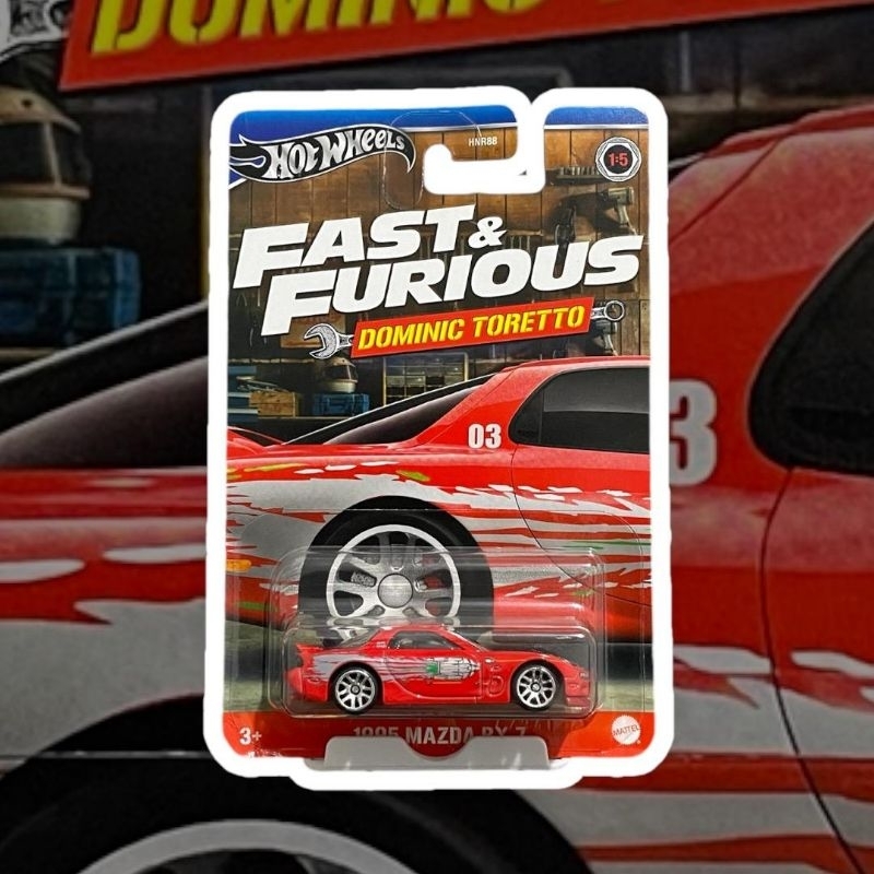 Hotwheels Mazda RX7 Dominic Toretto