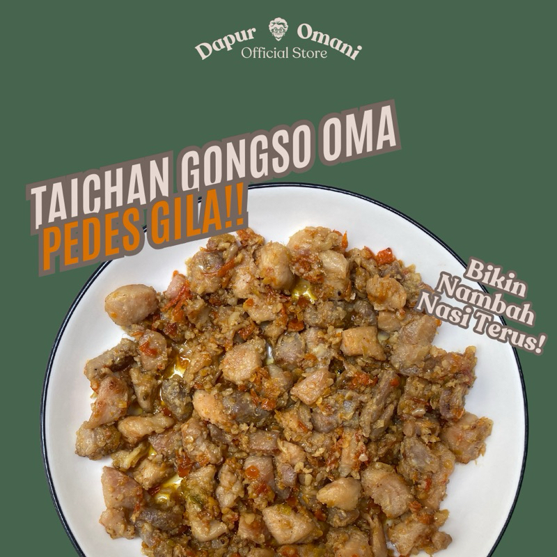 

Dapur Omani | Taichan Gongso Oma | Lauk/Makanan Ready to Eat, Praktis & Tanpa Pengawet