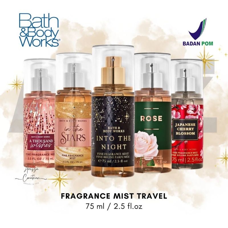 BBW Bath & Body Works Travel size MIST