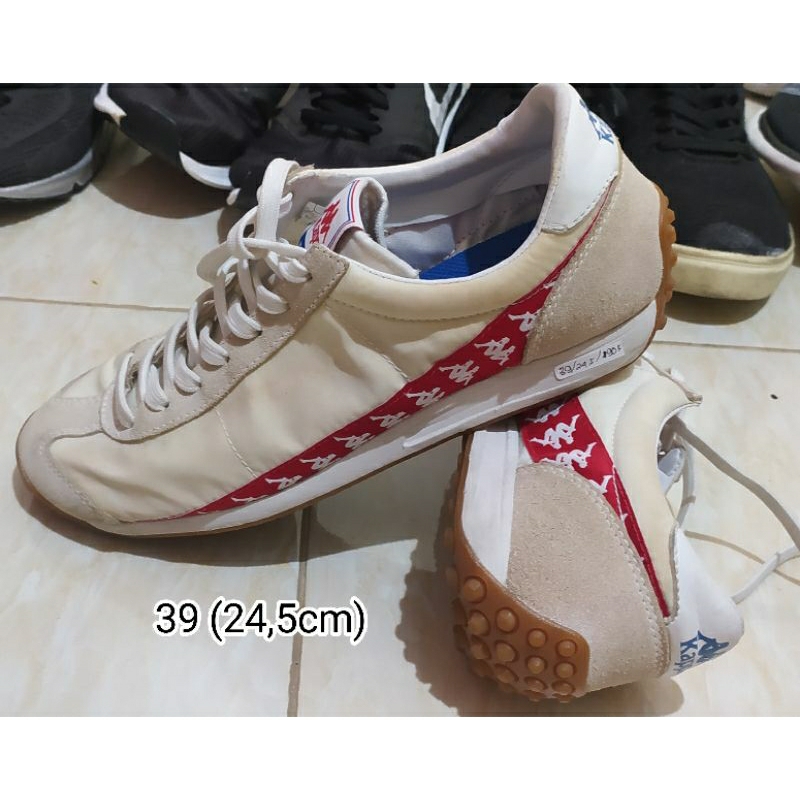 sepatu second Kappa size 39 insole 24,5cm